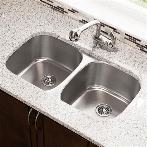 stainless steel sink for 33 base cabinet|33 inch kitchen sink undermount.